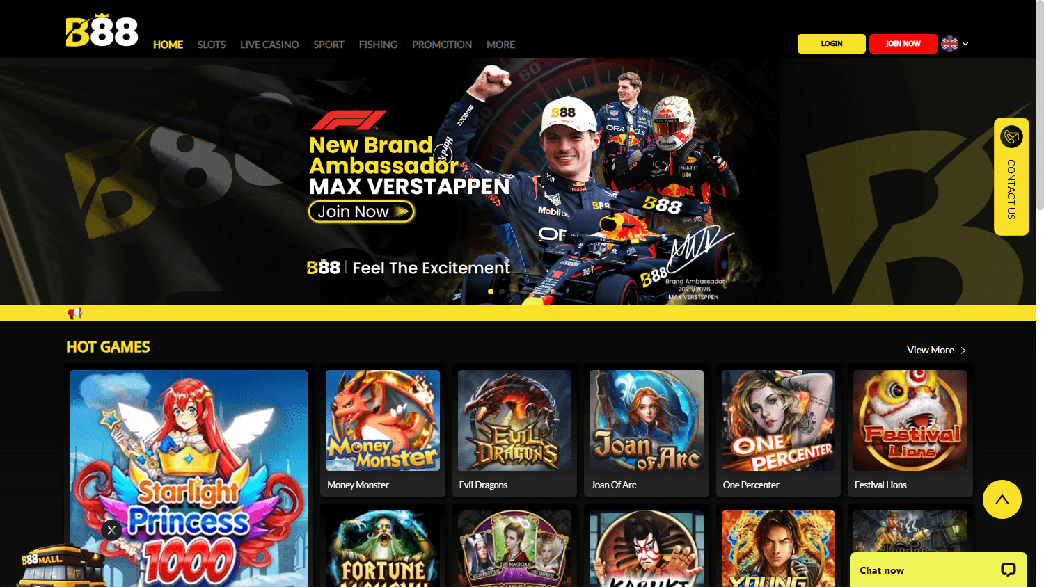 B88 Casino Desktop screenshot