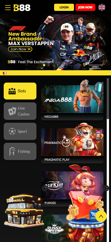 B88 Casino Mobile screenshot